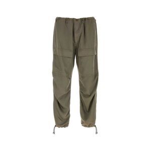 Magliano Men Army Green Lyocell Cargo Pant